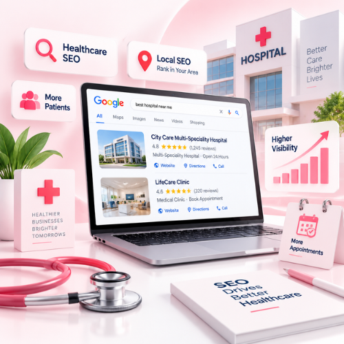 Healthcare SEO Services for Hospitals, Clinics & Medical Businesses
